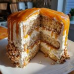 caramel butterscotch layer cake recipe