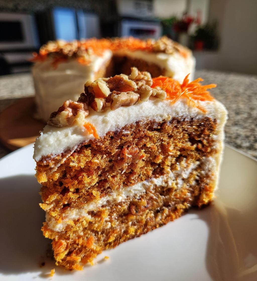 carrot cake - detail 1