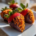 carrot chocolate covered strawberries