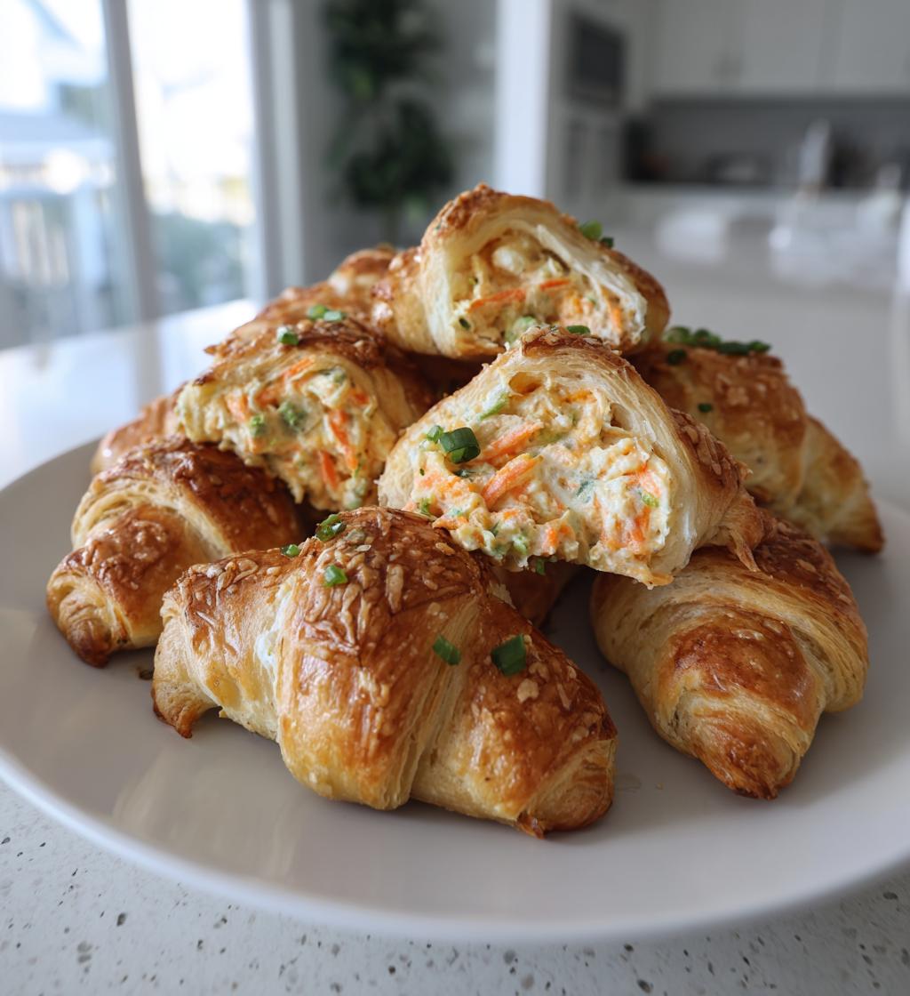 carrot crescent appetizers recipe - detail 1