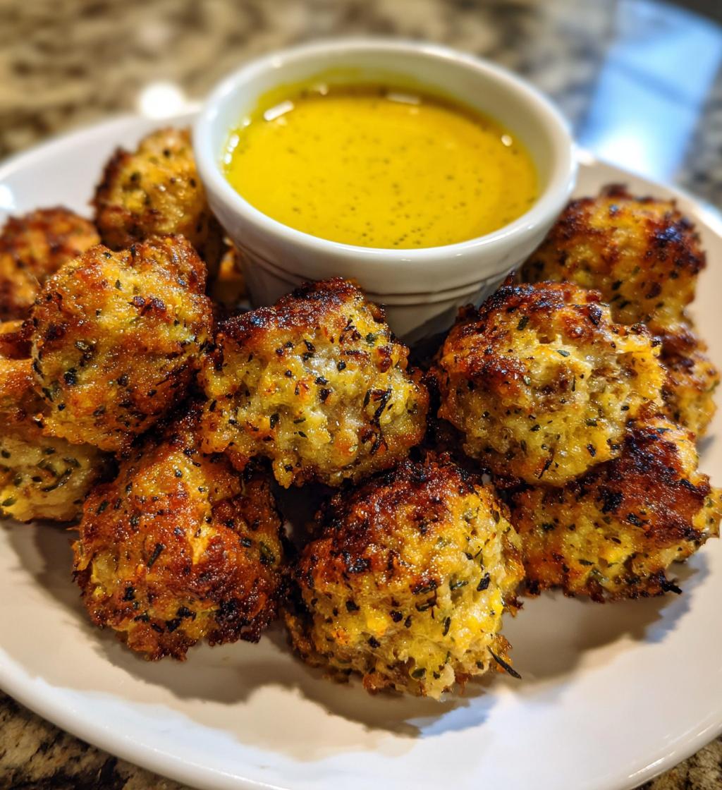 chardonnay italian sausage bites with spicy mustard dip