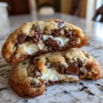 cheesecake stuffed chocolate chip cookies