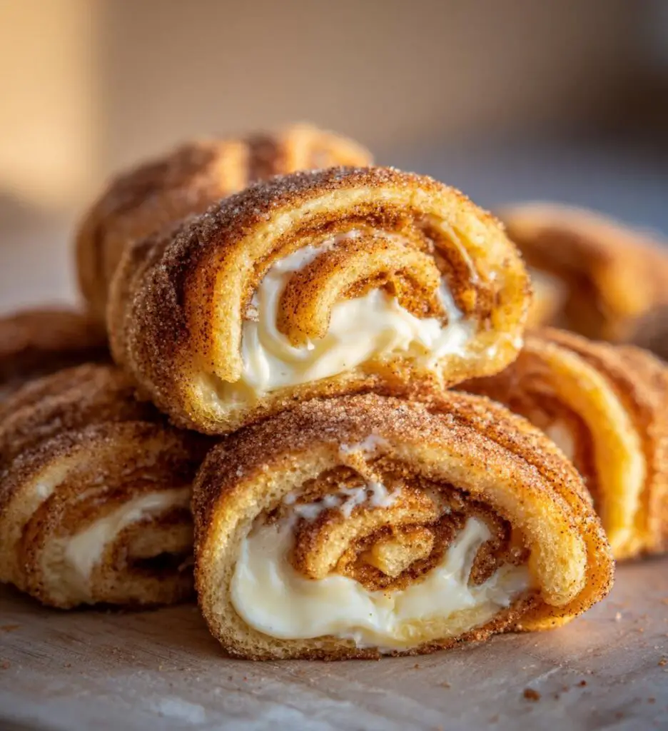 cheesecake stuffed churro cookies