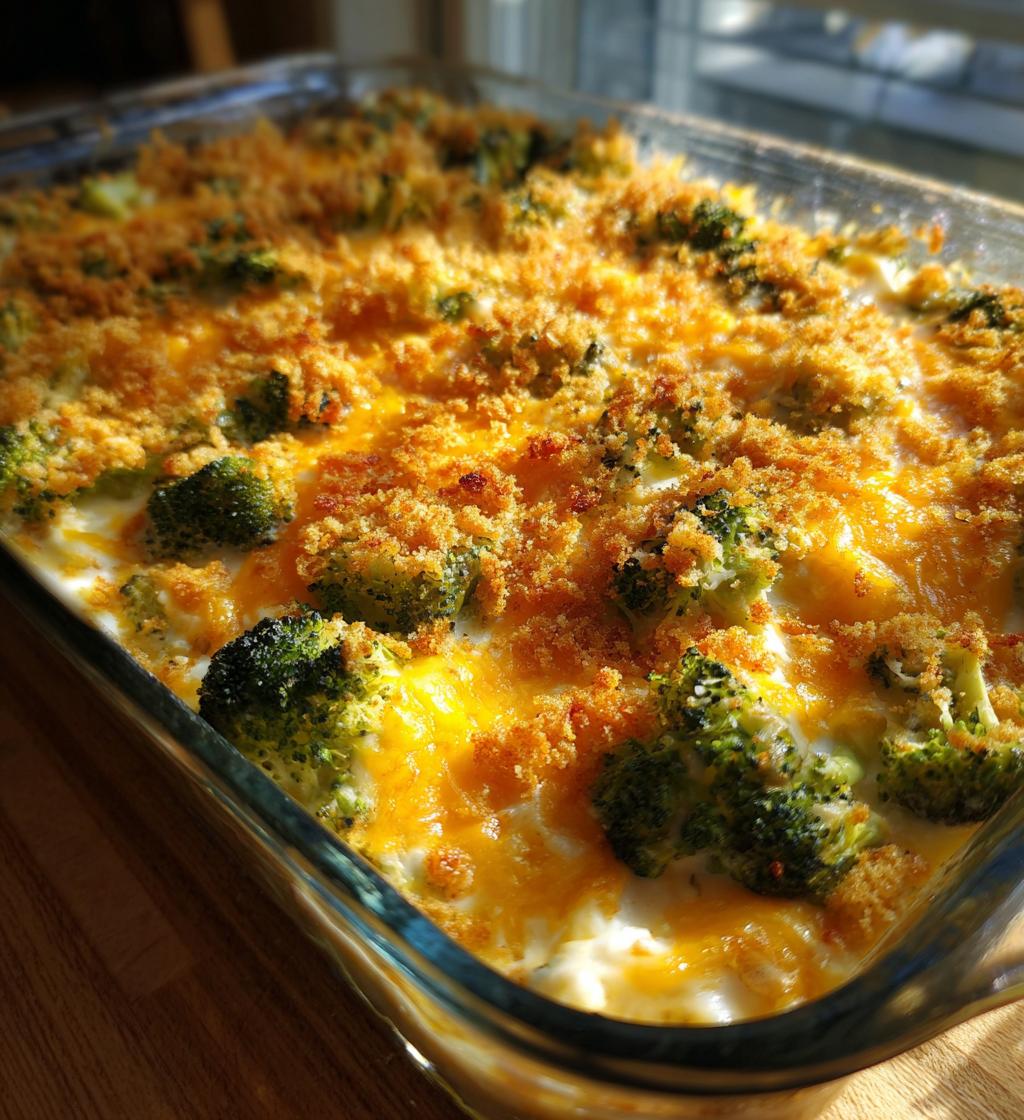 cheesy broccoli casserole