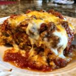 cheesy loaded meatloaf casserole