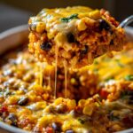 cheesy tex mex rice bake