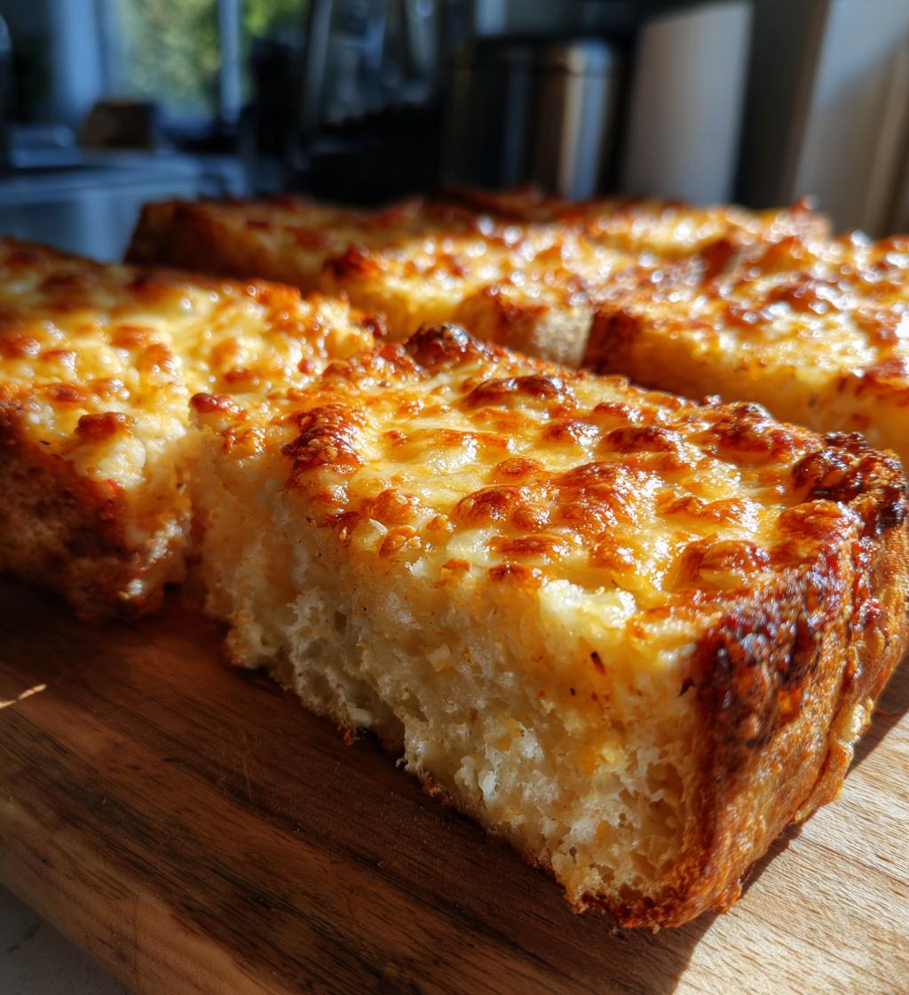 cheesy texas toast - detail 1