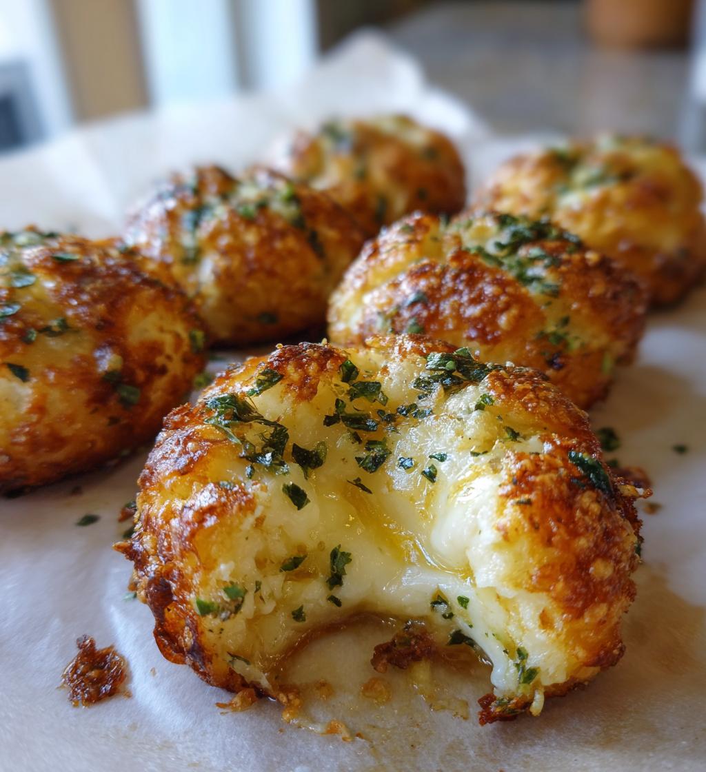 cheesy thumbprint appetizers - detail 1