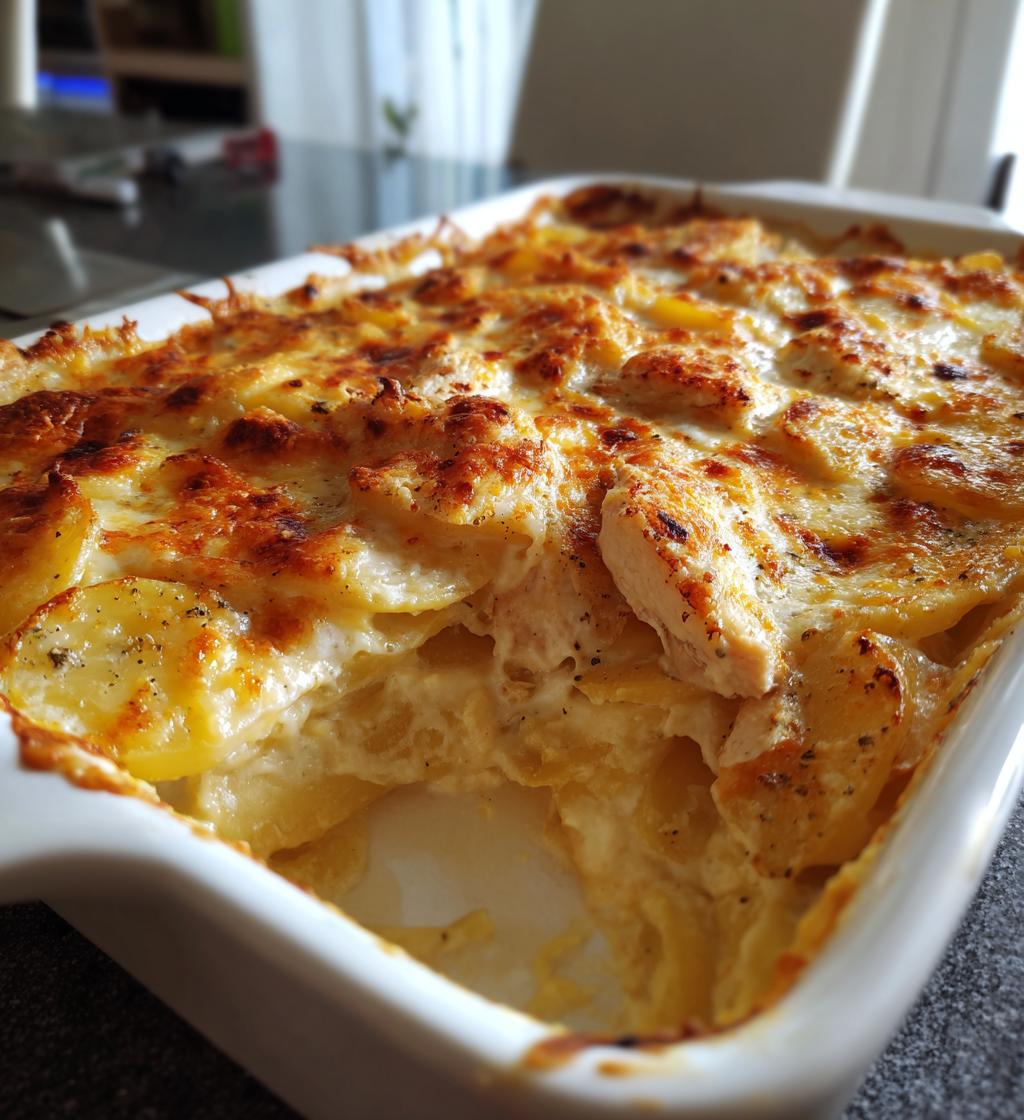 chicken and potato bake