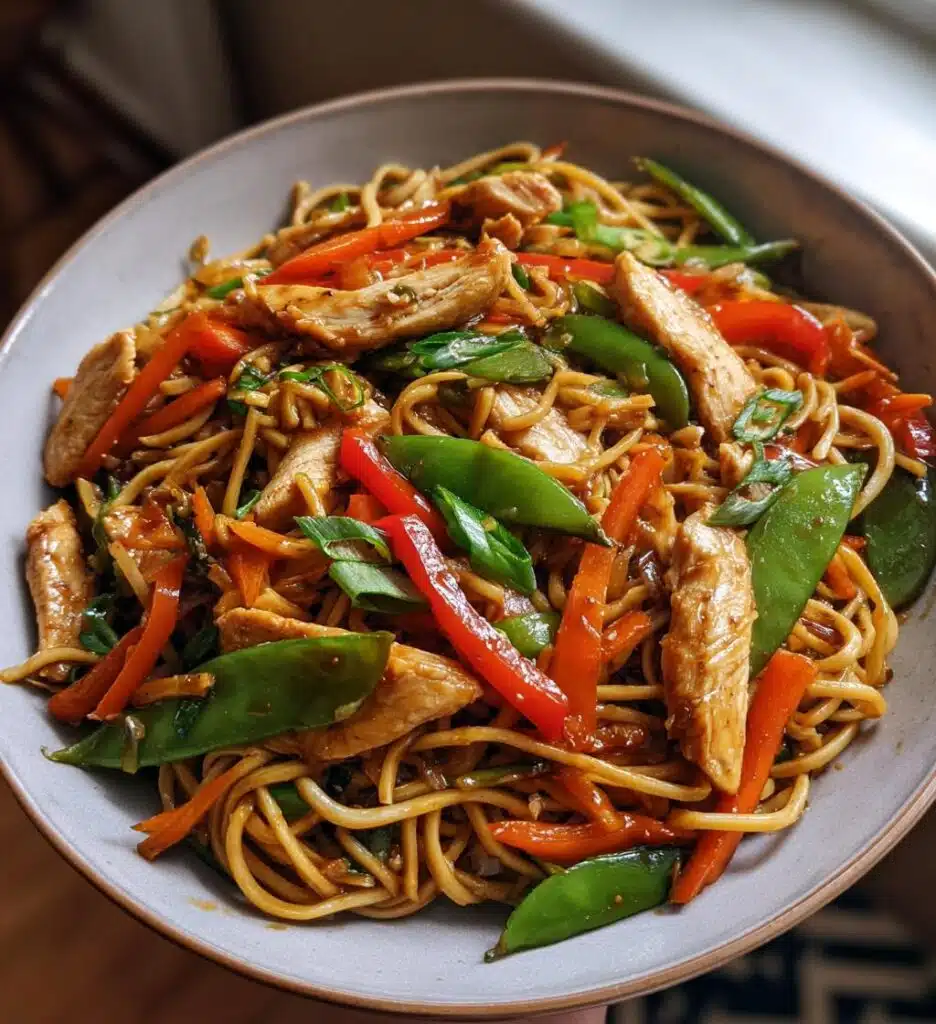 chicken chow mein recipe