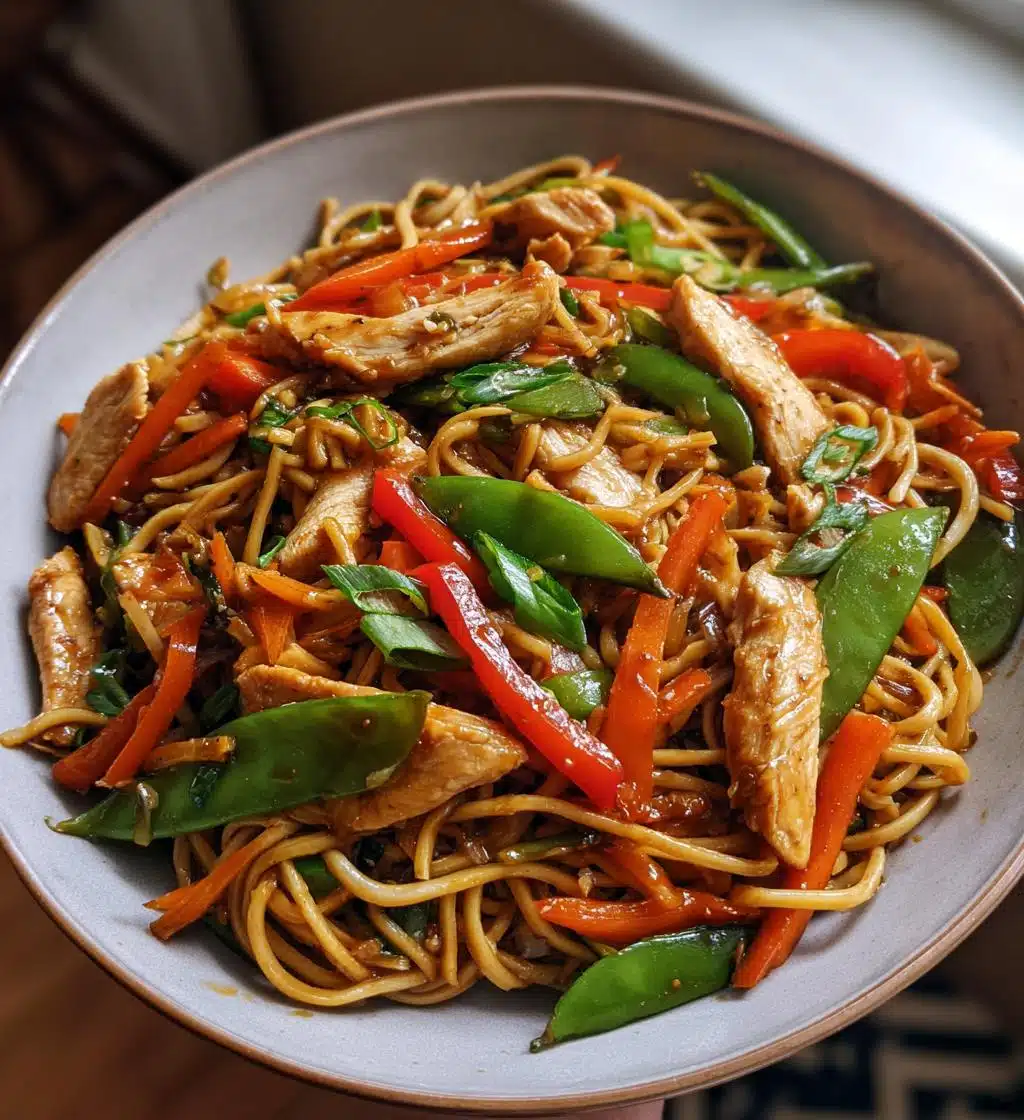 chicken chow mein recipe
