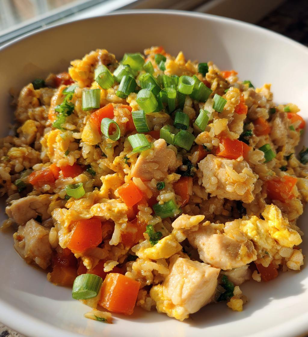 chicken fried rice recipe - detail 1