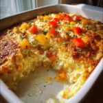 chicken rice feta casserole creamy delight recipe