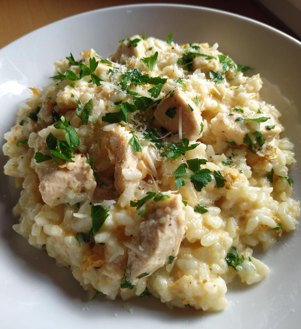 chicken risotto recipe - detail 1