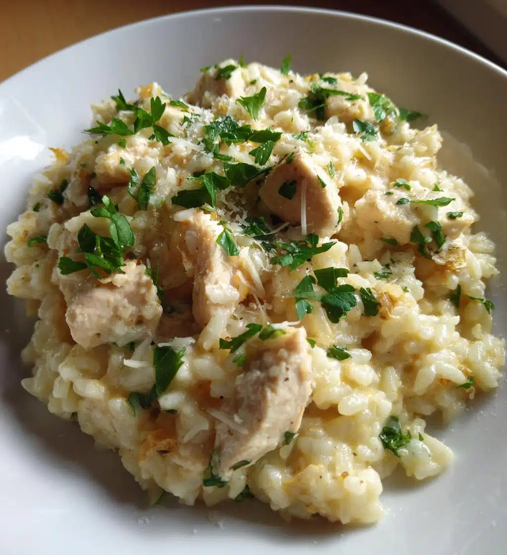 chicken risotto recipe - detail 1