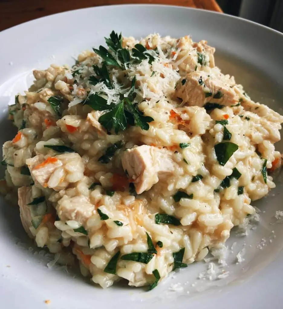 chicken risotto recipe