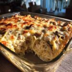 chicken tetrazzini casserole
