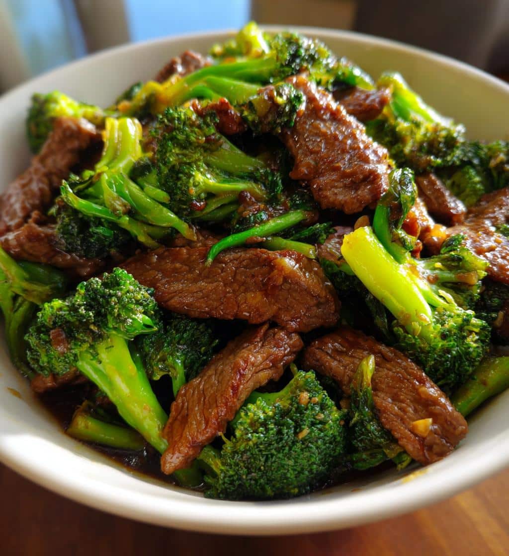 chinese beef and broccoli
