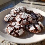 chocolate crinkle cookies melt in your mouth