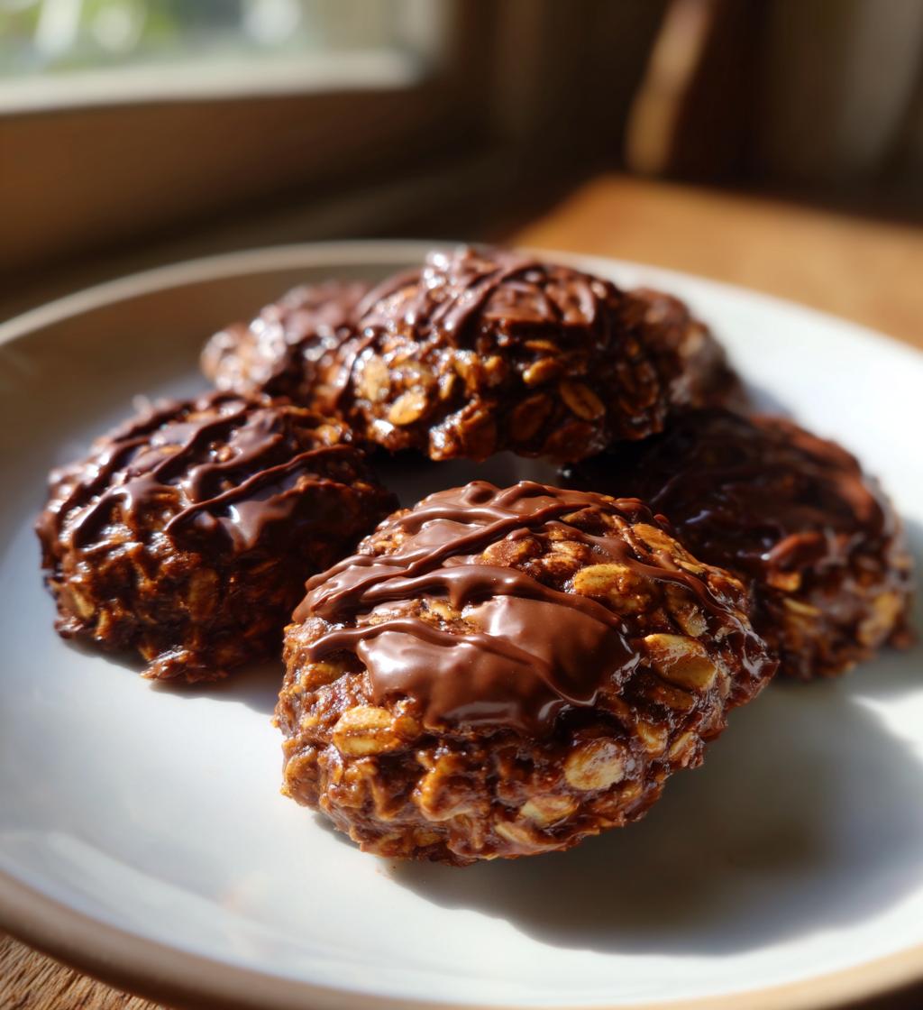chocolate oatmeal no bake cookies