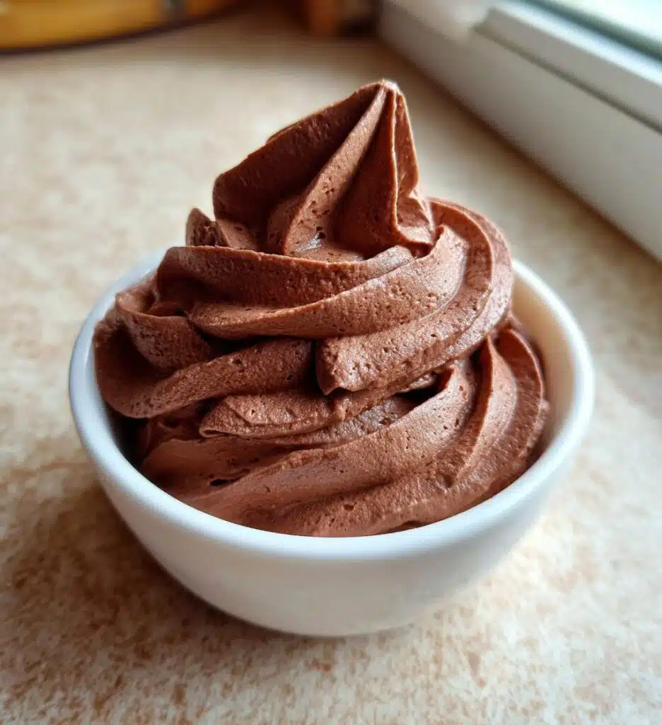 chocolate whipped cream