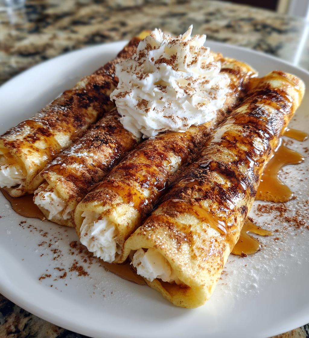 cinnamon roll high protein crepes - detail 1