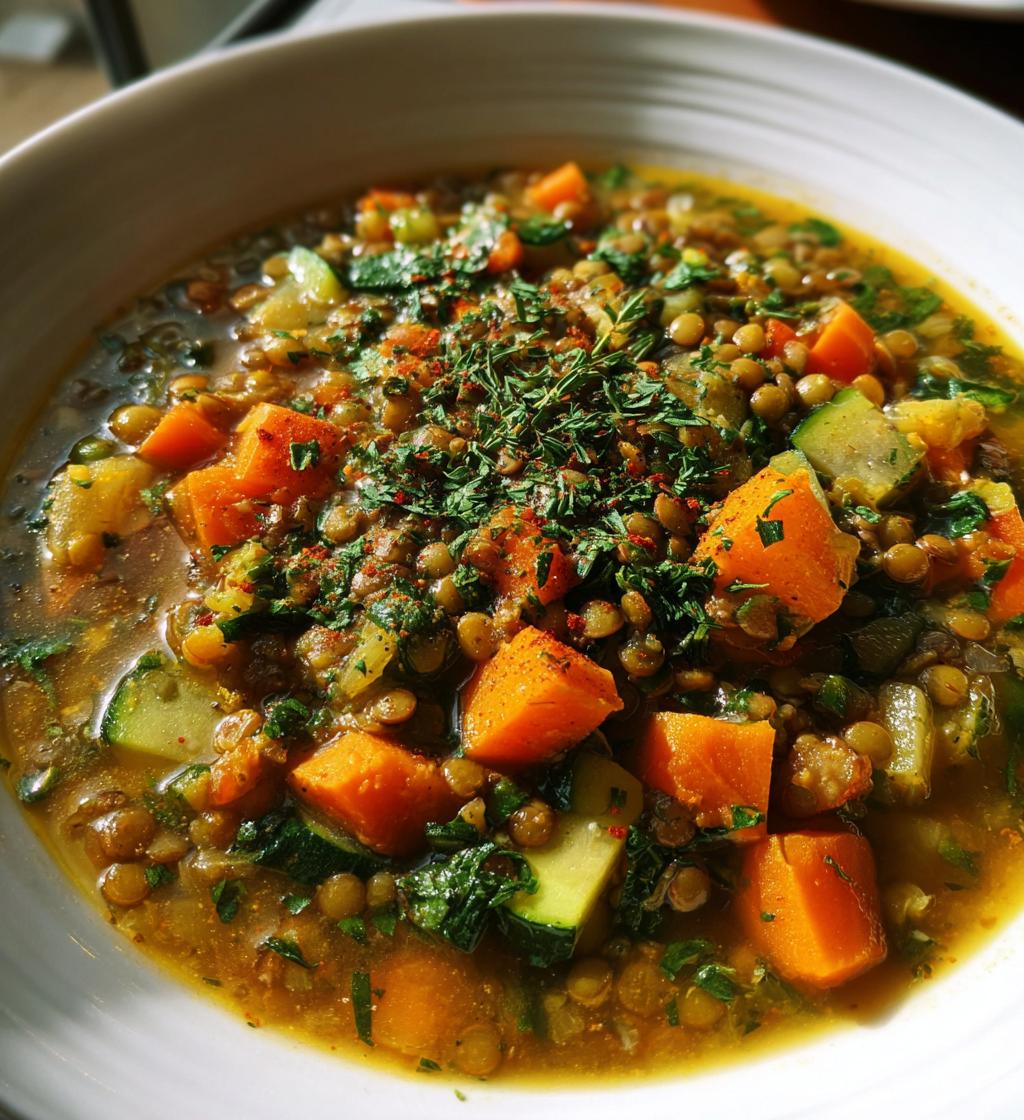 classic lentil soup