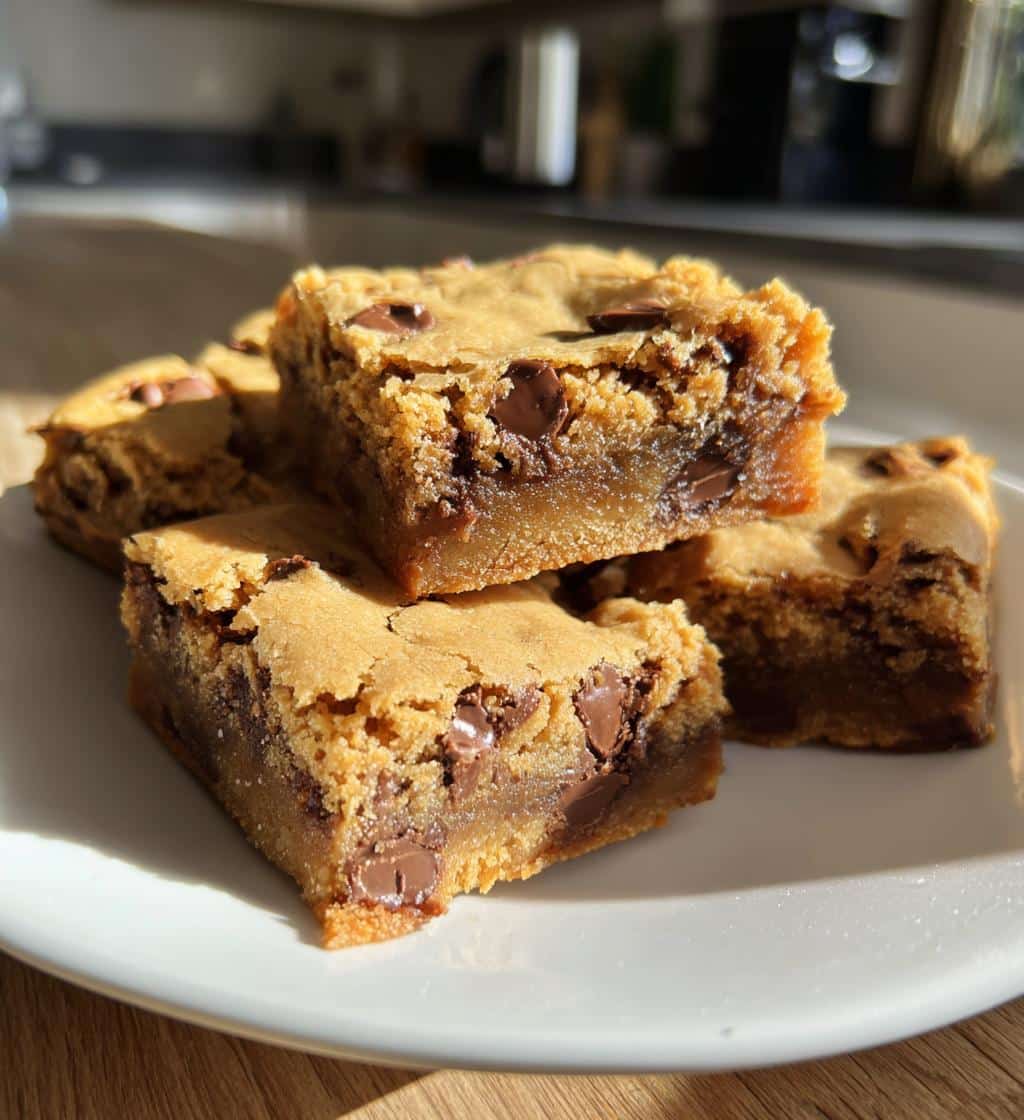 classic peanut butter lunch lady cookie bars - detail 1