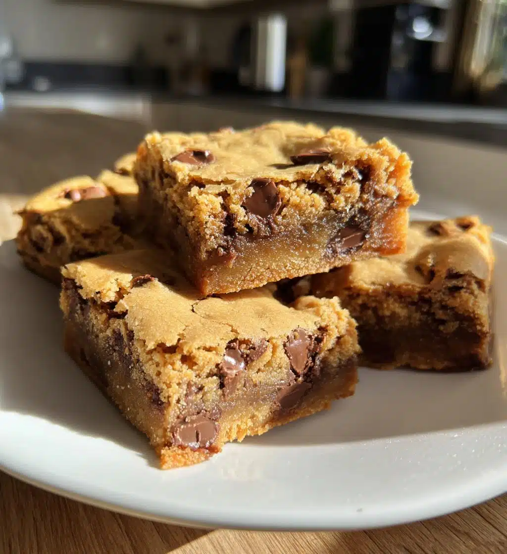 classic peanut butter lunch lady cookie bars - detail 1
