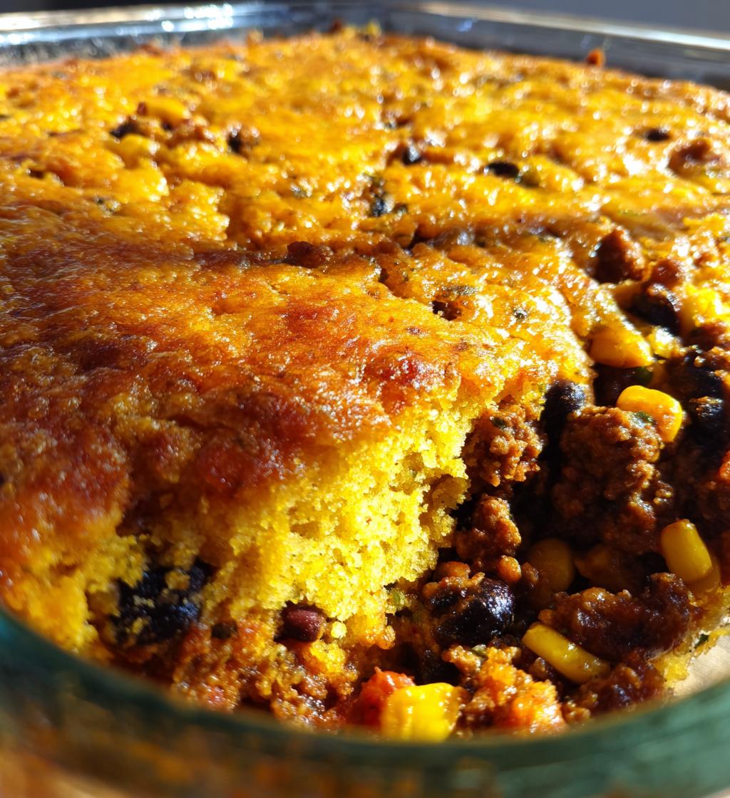 cowboy cornbread casserole