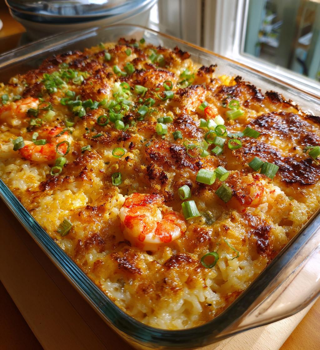 crab and shrimp casserole