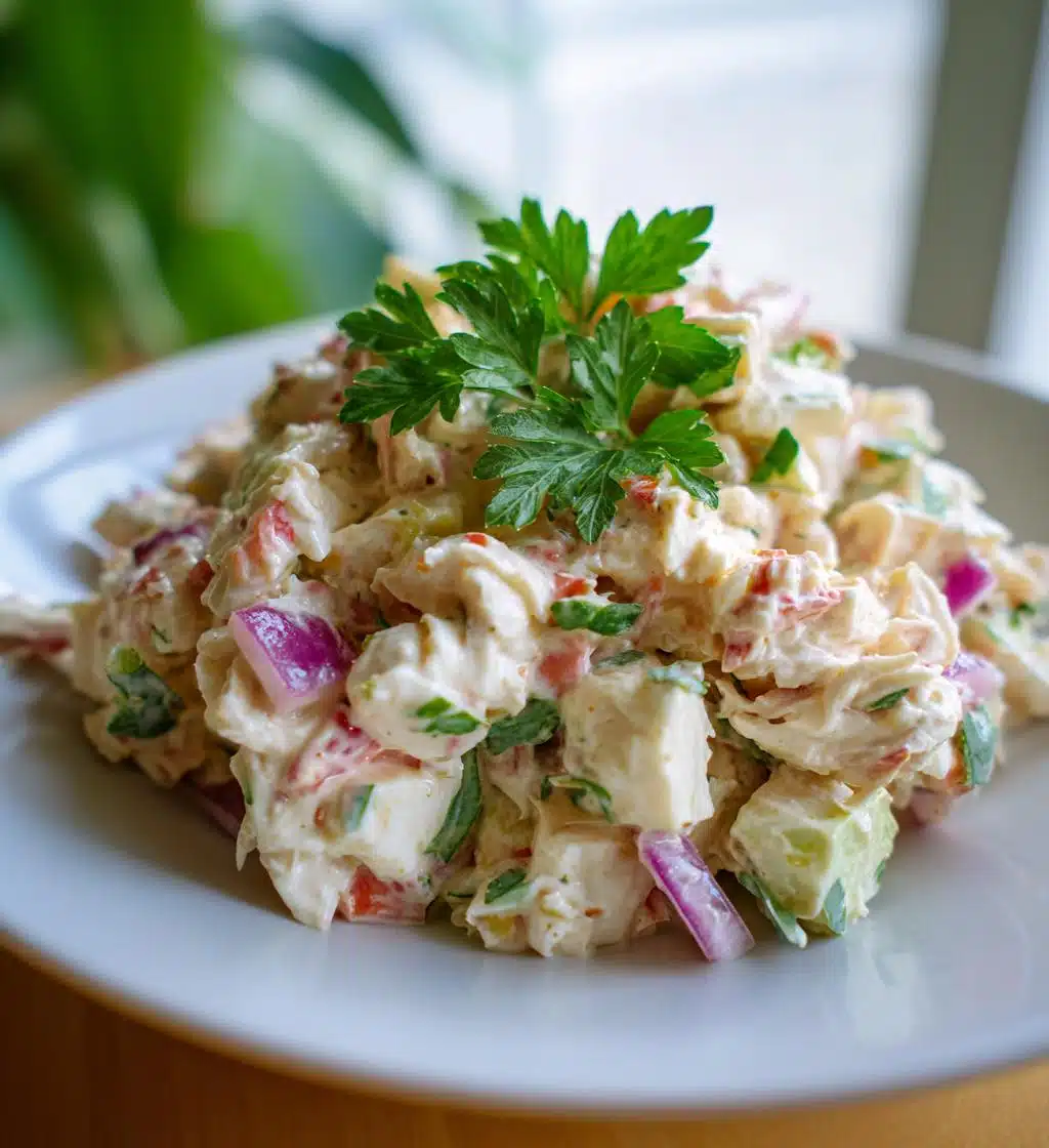 crab salad seafood salad - detail 1