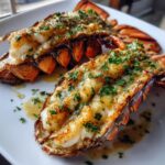 creamy garlic butter lobster tails