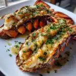 creamy garlic butter lobster tails