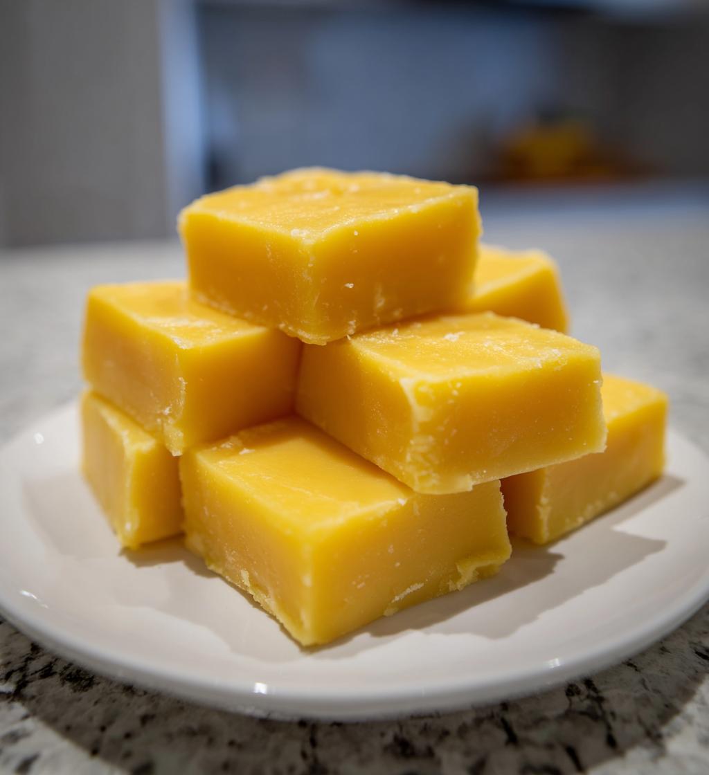 creamy lemon fudge