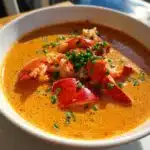 creamy lobster bisque