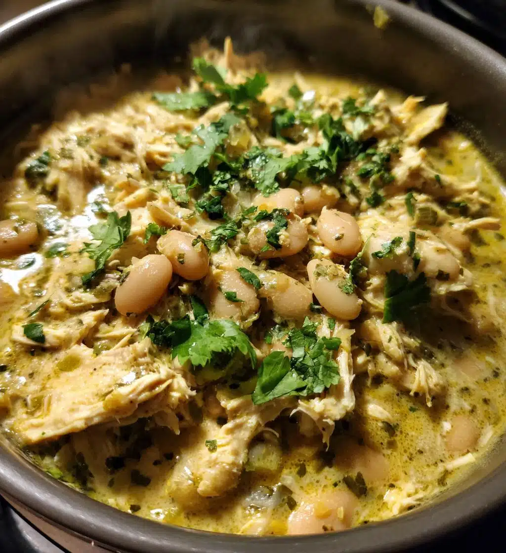 creamy white chicken chili