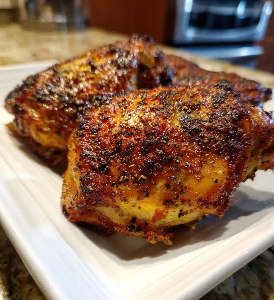 crispy baked chicken thighs