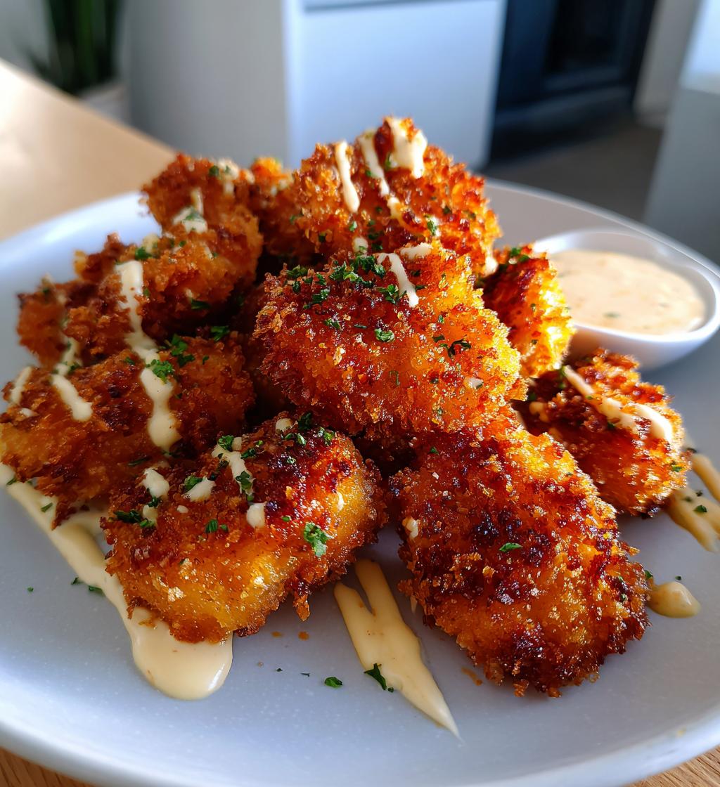 crispy bang bang salmon bites