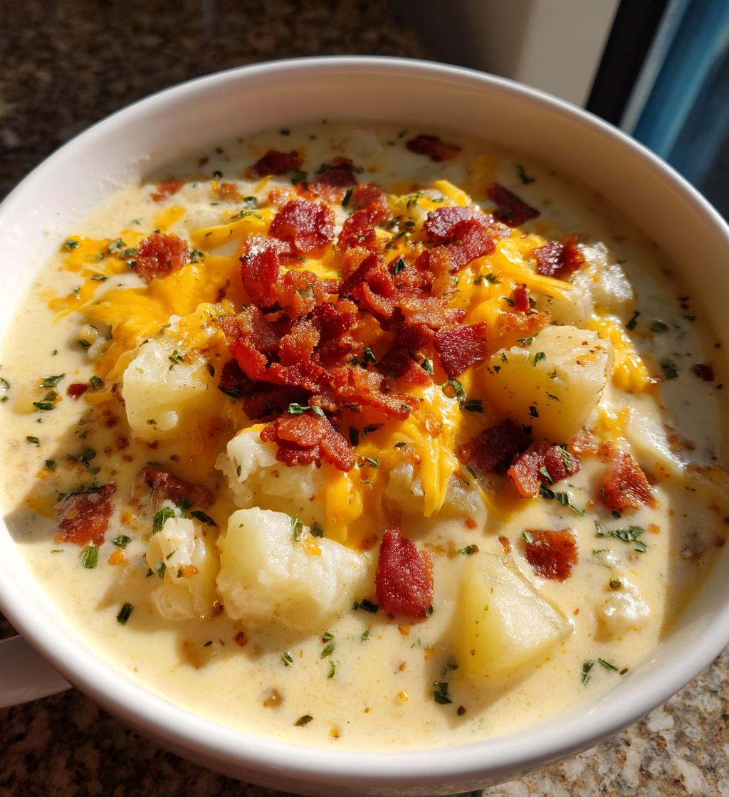 crock pot crack potato soup the ultimate comfort food - detail 1
