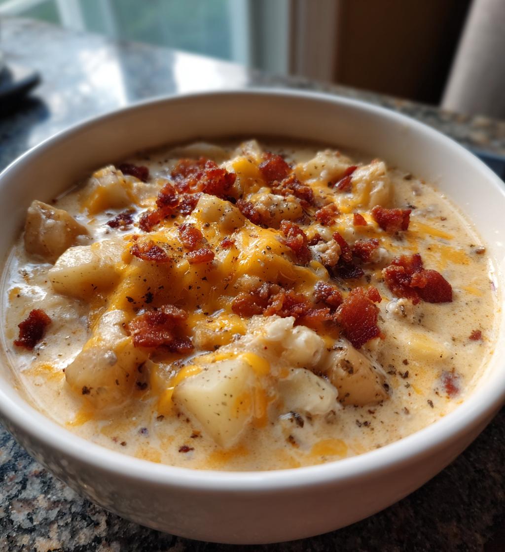 crock pot crack potato soup the ultimate comfort food