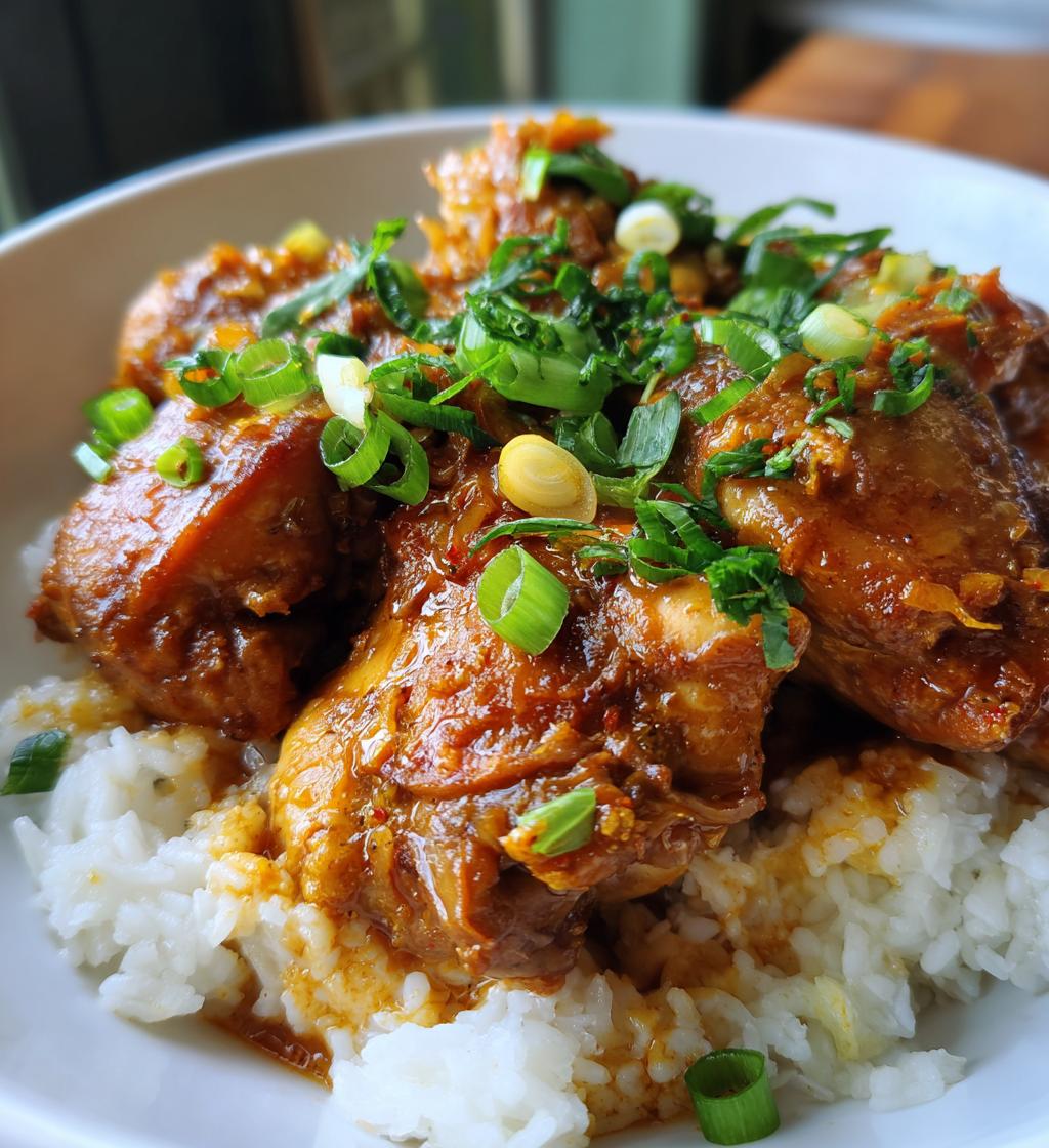 crock pot huli huli chicken - detail 1