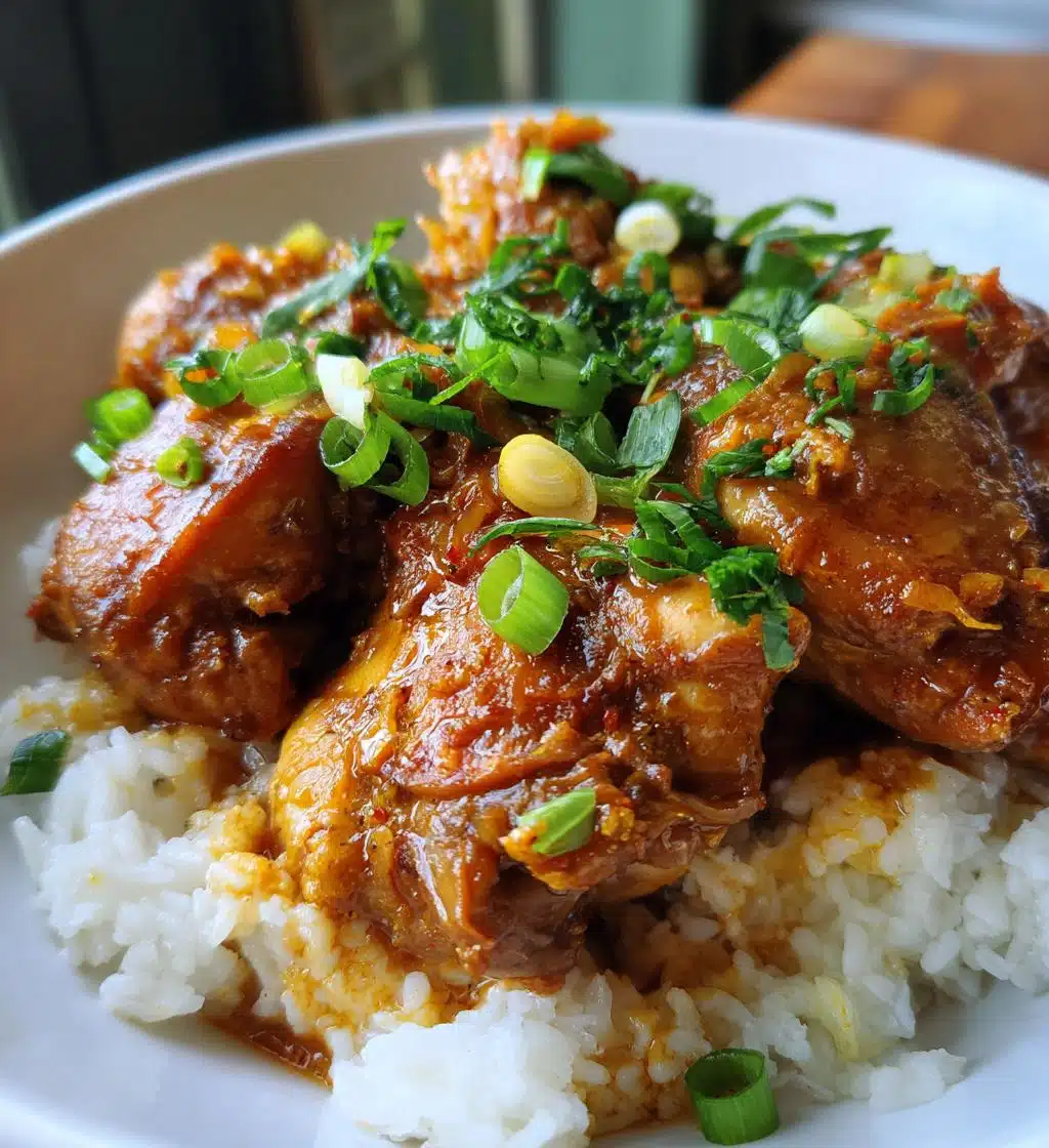 crock pot huli huli chicken - detail 1