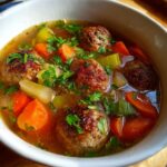 crock pot italian meatball soup