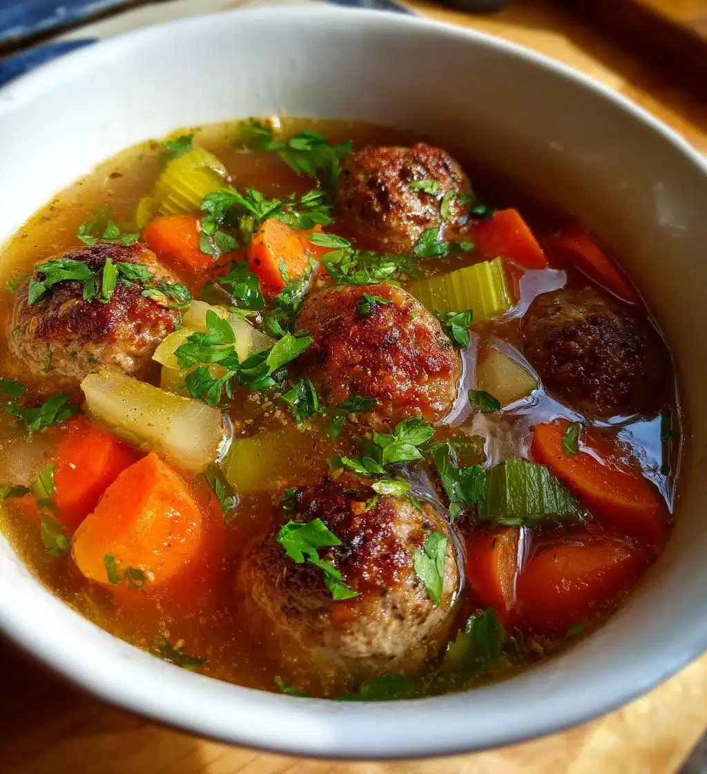 crock pot italian meatball soup