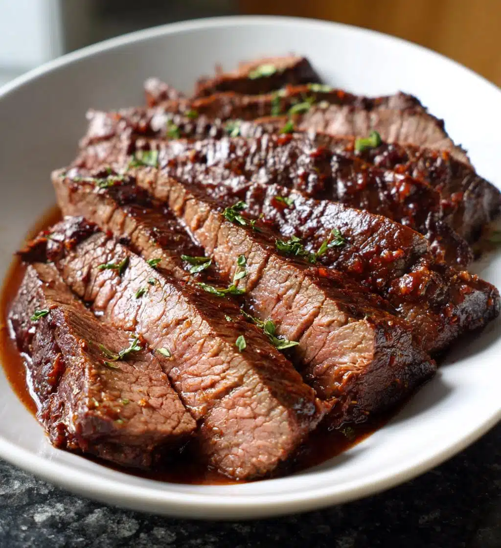 crock pot london broil with ranch dressing - detail 1
