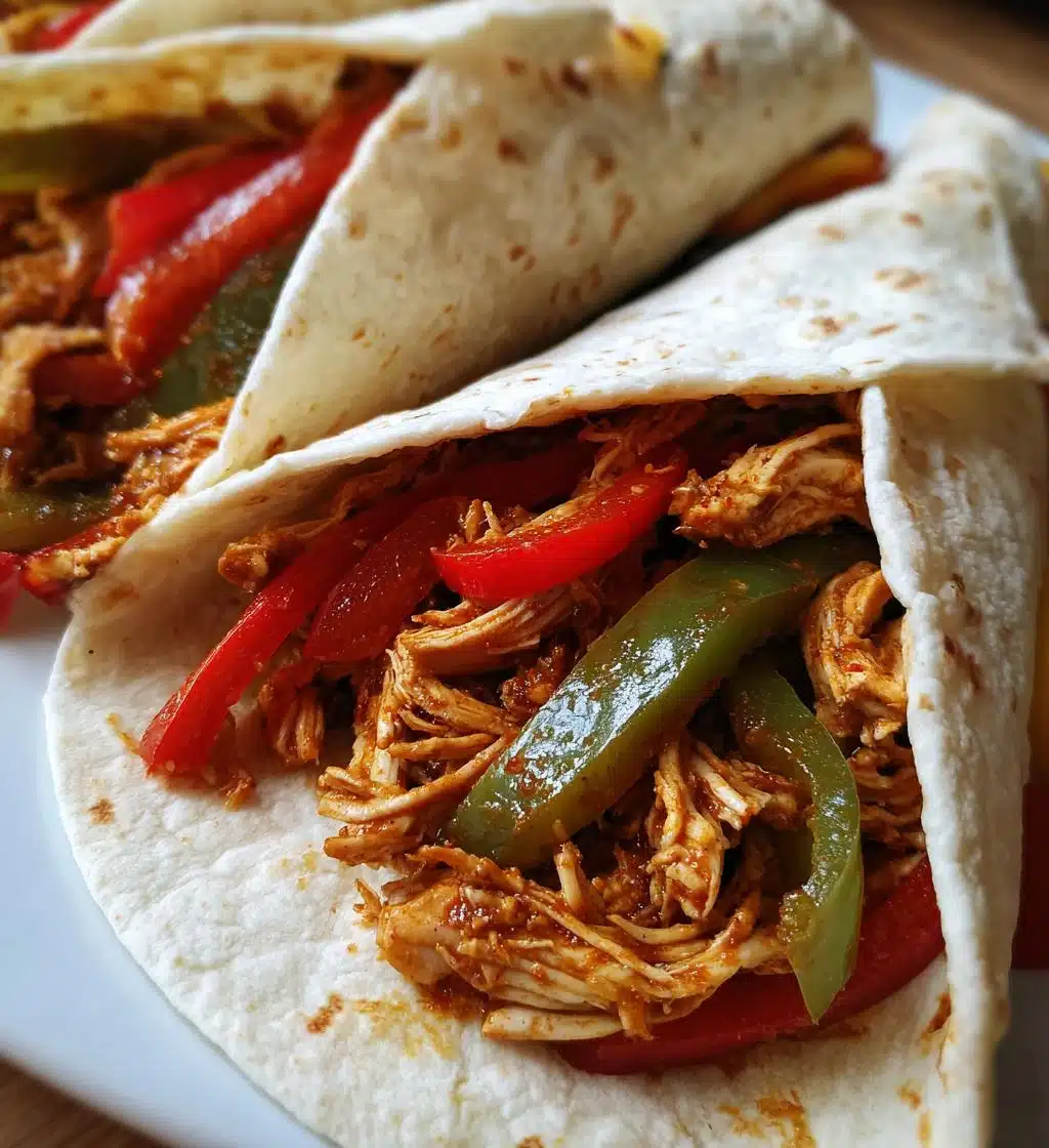 crockpot chicken fajitas - detail 1