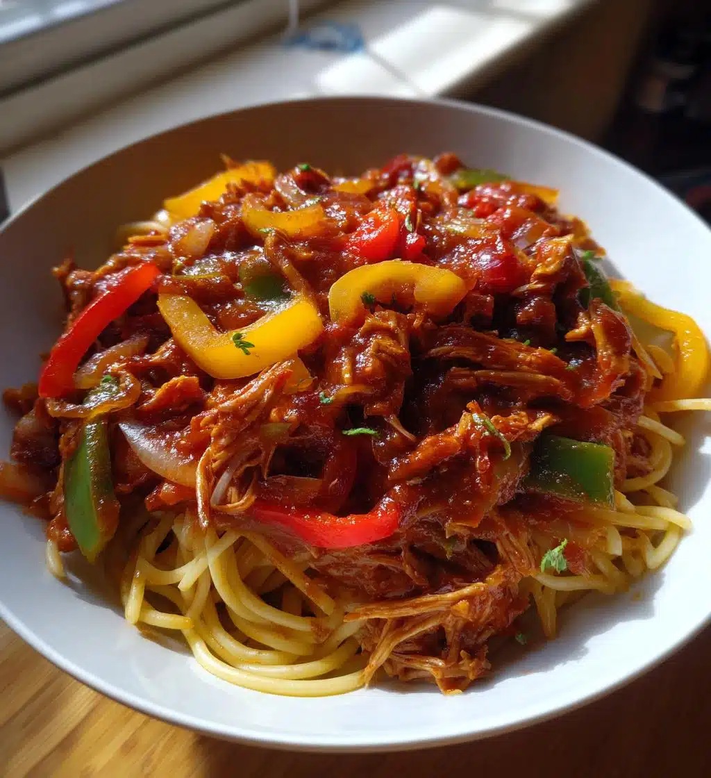 crockpot chicken spaghetti a comforting and convenient meal