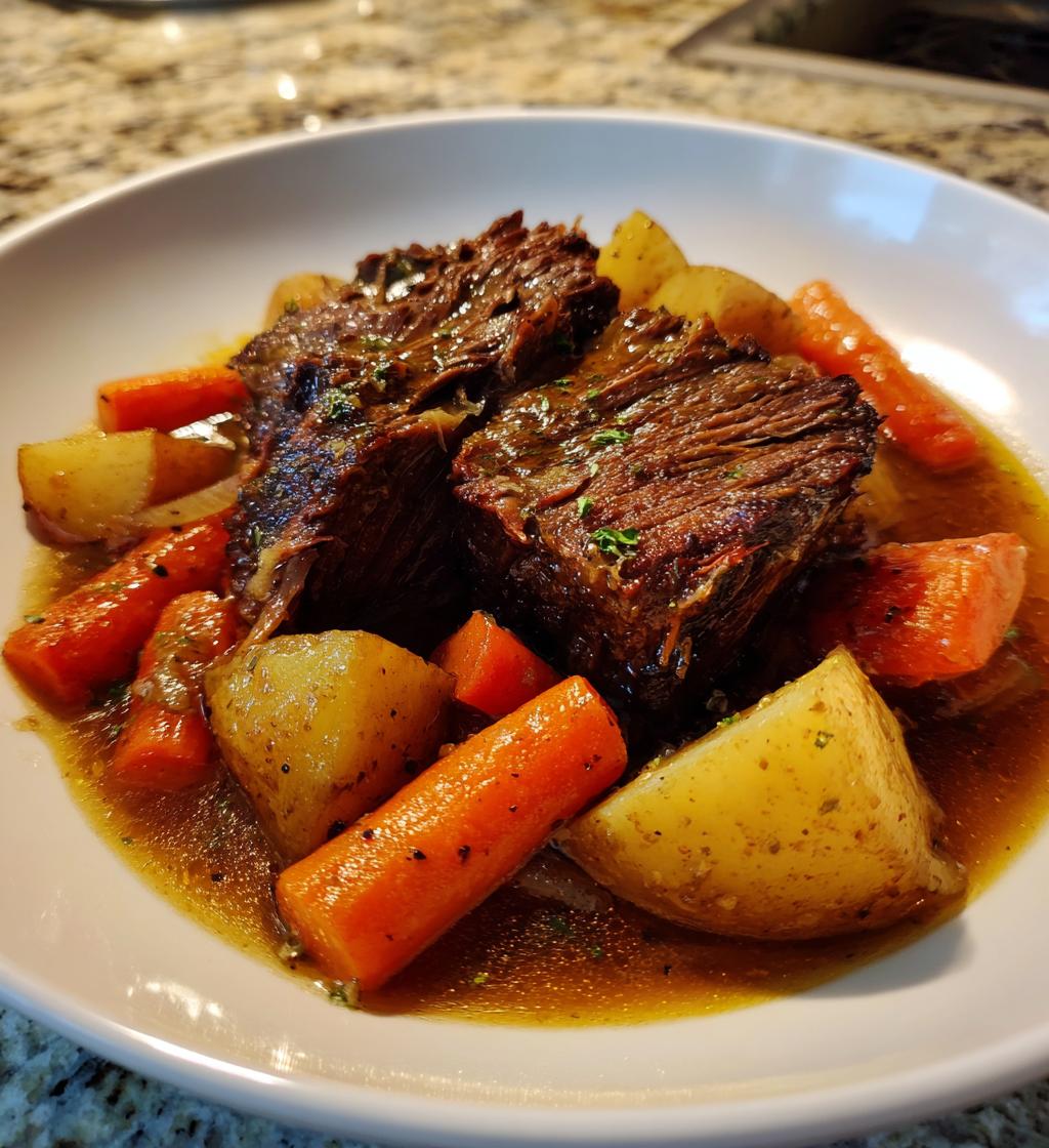 crockpot chuck roast recipe - detail 1