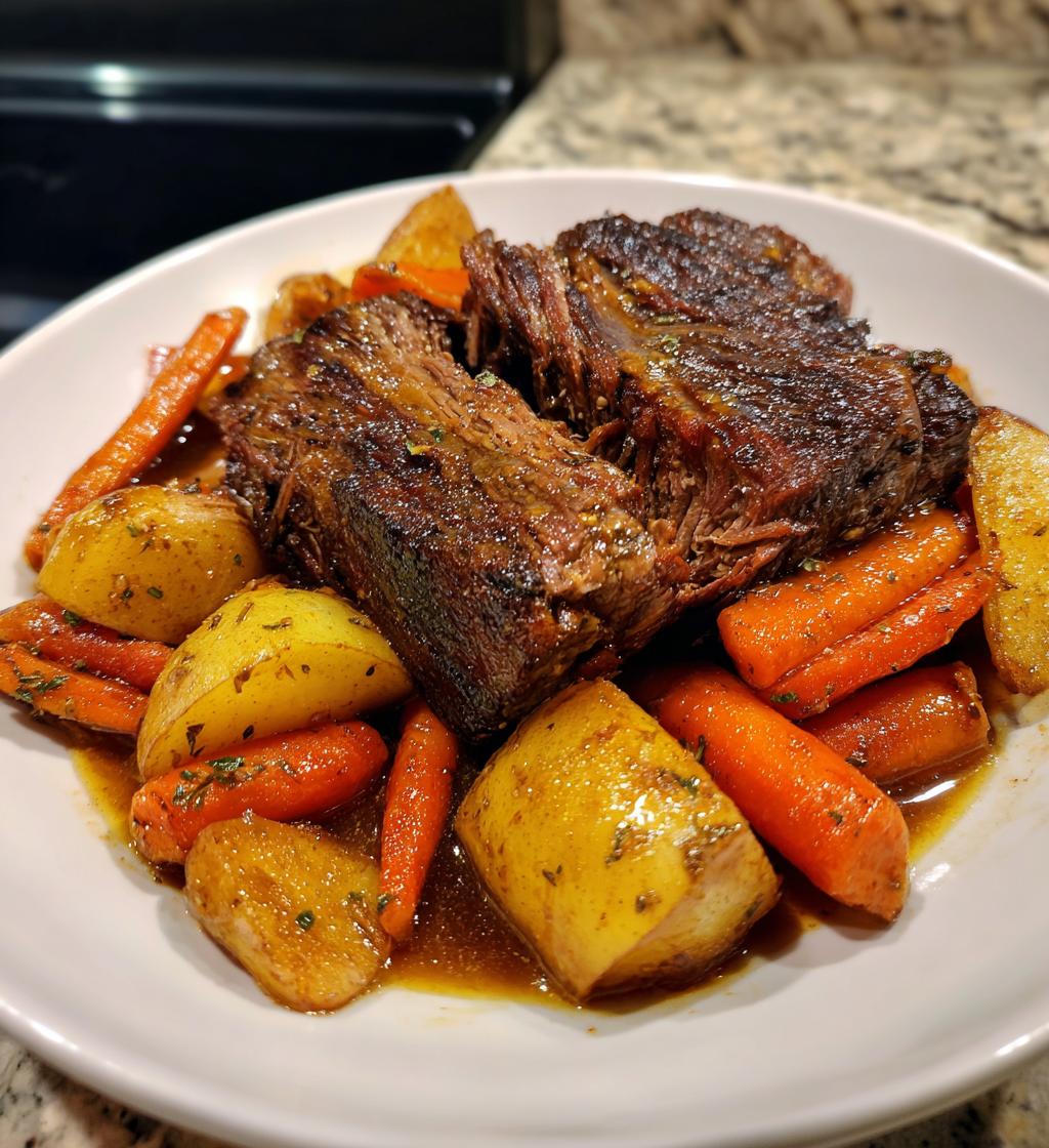 crockpot chuck roast recipe